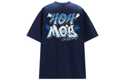 404MOB GANG T Shirts Unisex Crew Neck Moderate Other