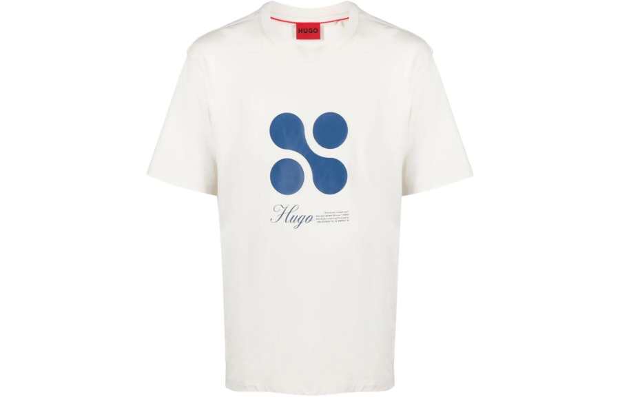 HUGO BOSS Appliqué-detail Cotton T-shirt