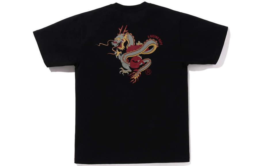 A BATHING APE Bape Year Of Dragon Ape Face Tee