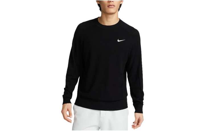 Nike Nike T Shirts Men's Black Crew Neck Moderate Straight Fit