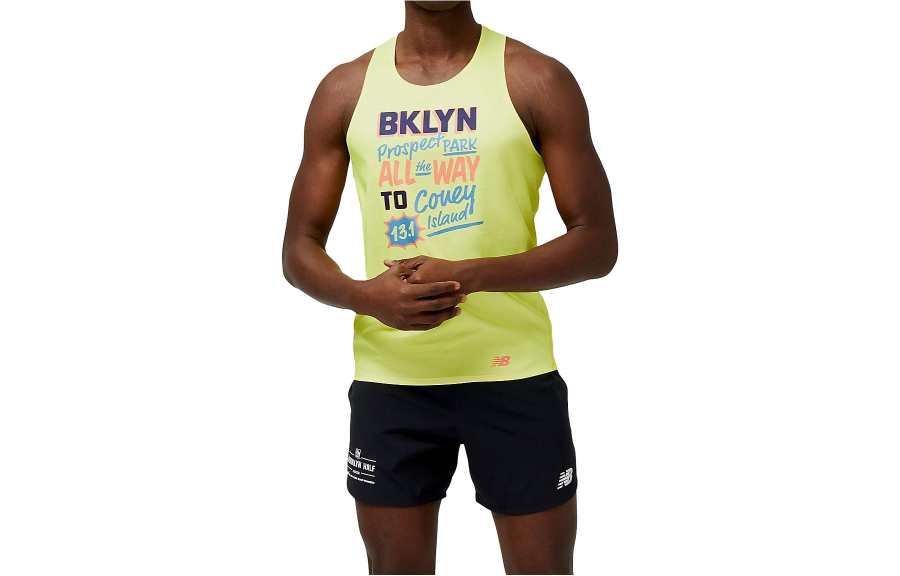 New Balance New Balance SS23 T Shirt Men's Yellow