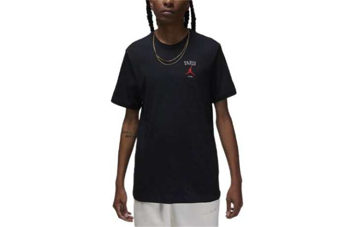 Jordan Jordan Paris T Shirt Men's Black
