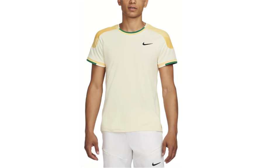 Nike Nike Court Slam T Shirt Men's Coconut Milk
