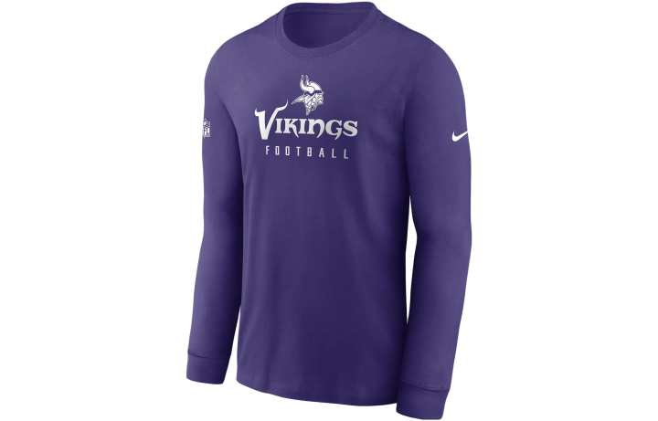 Nike Nike Minnesota Vikings Team Issue Men's Nike Dri-FIT Nfl Long-Sleeve T-Shirt