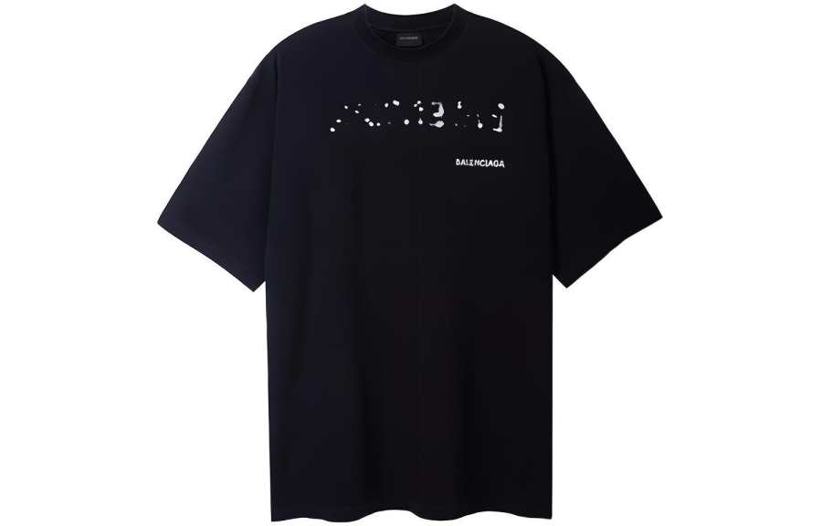 Balenciaga SS23 T Shirt Loose Fit Men's Black