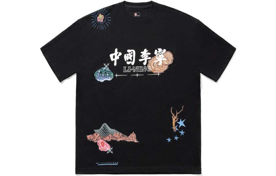 Li-Ning LiNing Other T-Shirt Men's Black