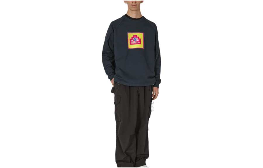 Cav Empt T Shirts Men's Black Crew Neck Moderate Heavyweight