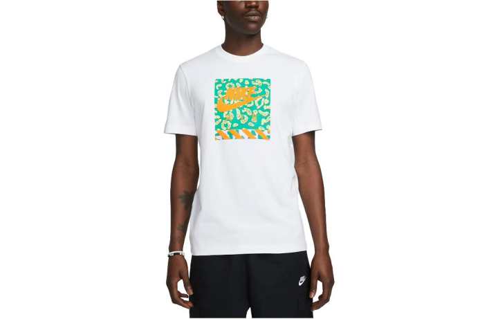 Nike Nike T Shirts Men's White Crew Neck Moderate