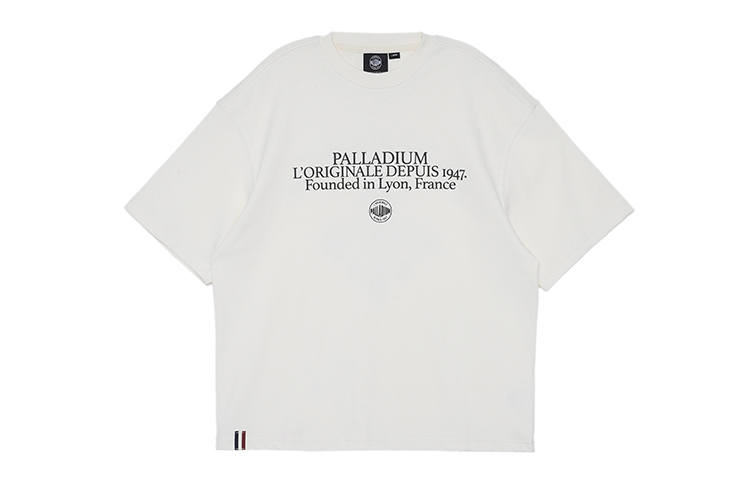 Palladium T Shirts Unisex Crew Neck Thin Straight Fit