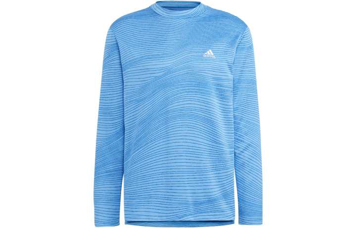 Adidas Adidas T Shirts Men's Blue Crew Neck Moderate