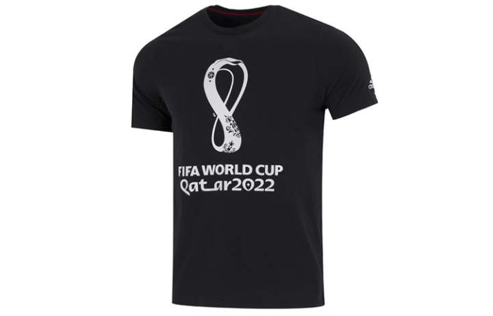 Adidas Adidas Set in Sleeve T Shirt Men's Black