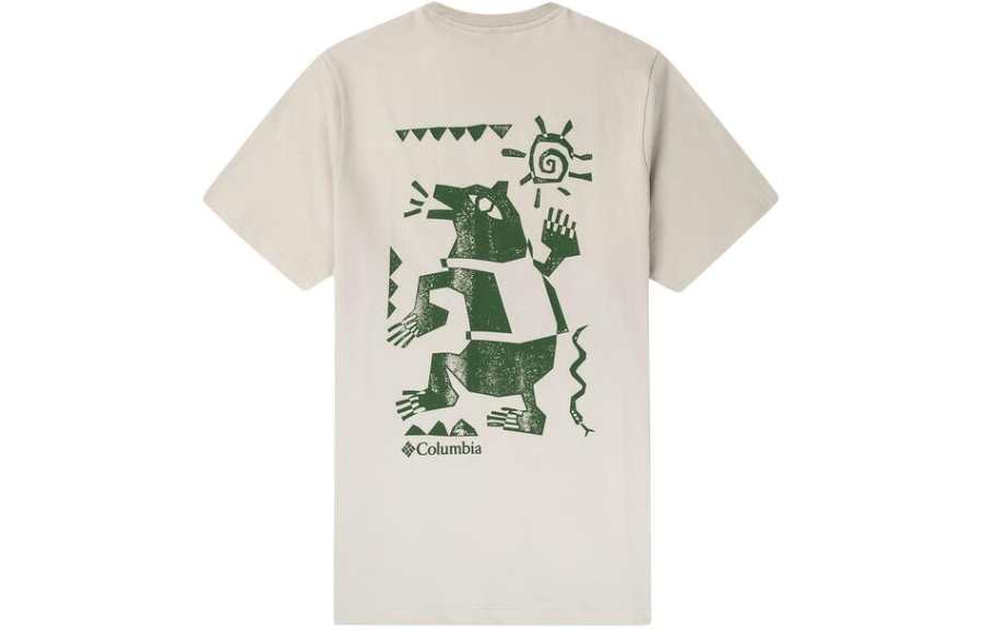 Columbia Set-in Sleeve T-Shirt Men's Khaki