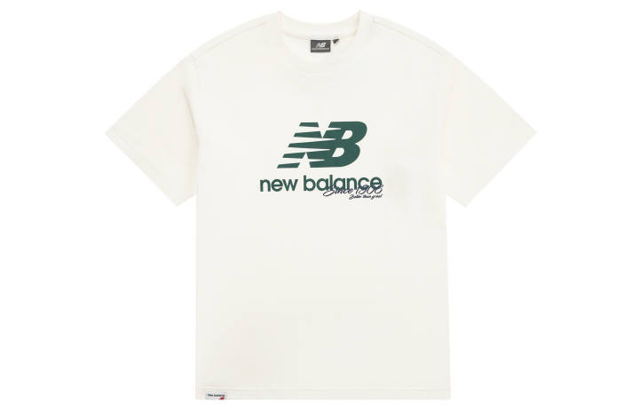 New Balance New Balance T Shirt Men's Ivory White