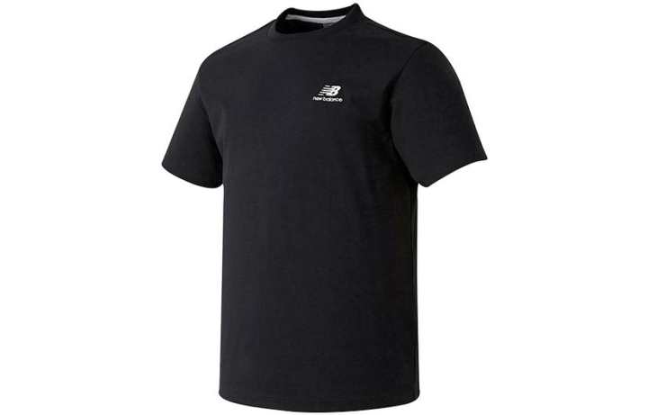 New Balance New Balance T Shirts Men's Black Crew Neck Moderate Other