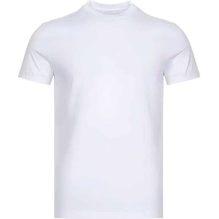 PRADA PRADA T Shirts Men's White Crew Neck Moderate