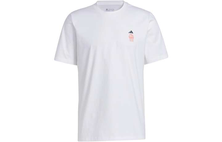 Adidas Adidas Set-in Sleeve T-Shirt Men's White