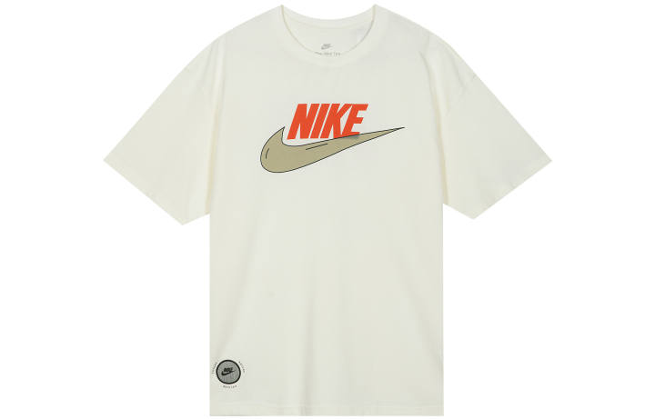 Nike Nike Drop Shoulder Sleeve T-Shirt Men's White