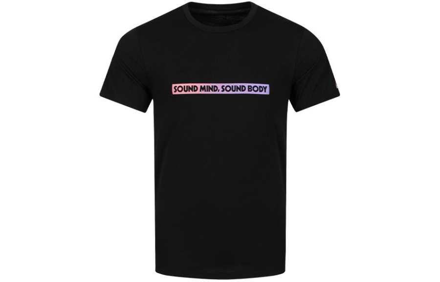ASICS ASICS T Shirts Men's Black Crew Neck Moderate Other