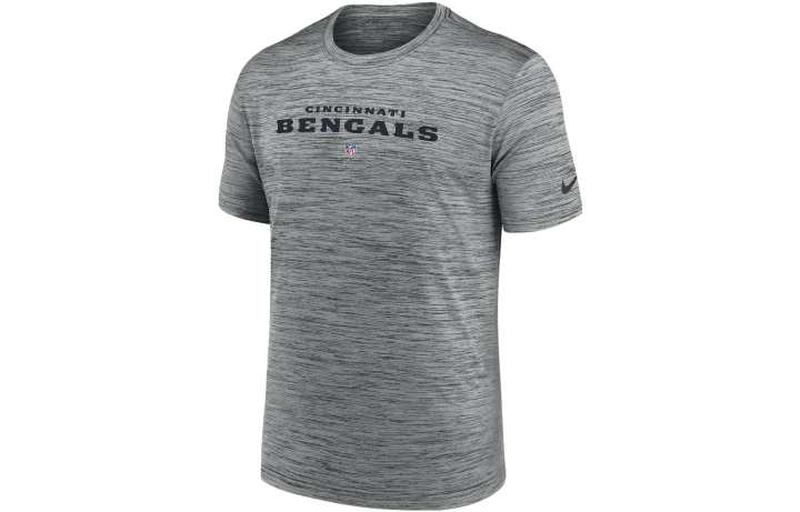 Nike Nike T Shirts Men's Gray Mixed Color Crew Neck Moderate Straight Fit