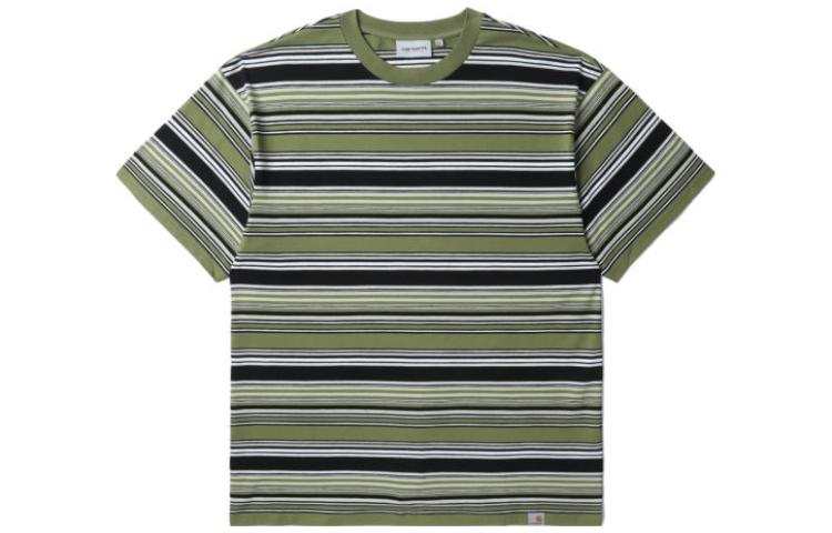 Carhartt WIP T Shirts Men's Green Crew Neck Moderate