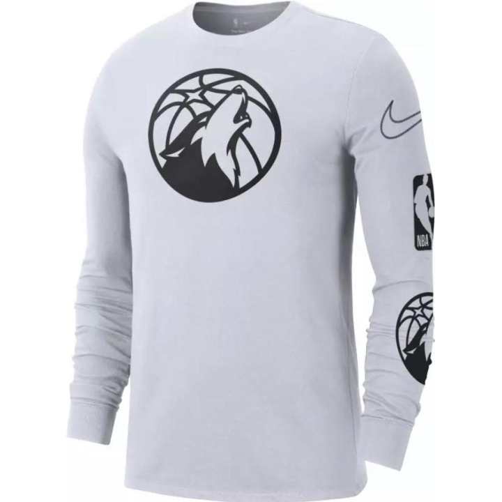 Nike Nike City Collection T Shirts Men's Gray Crew Neck Moderate Straight Fit