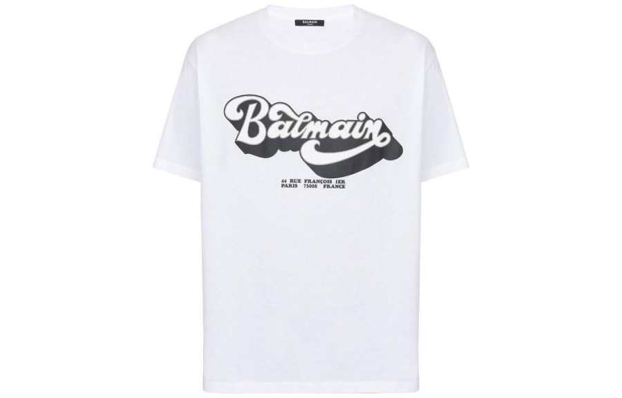 BALMAIN BALMAIN Bulky Fit 70s T Shirt