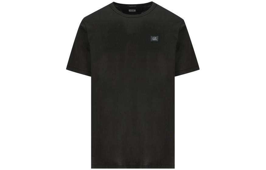 C.P.Company logo-patch cotton T-shirt