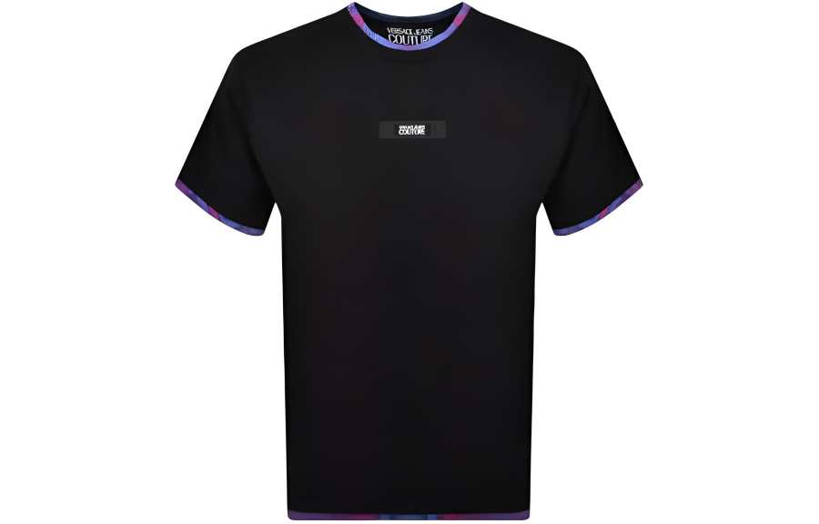 VERSACE JEANS COUTURE Animalier-Printed Crewneck T-Shirt