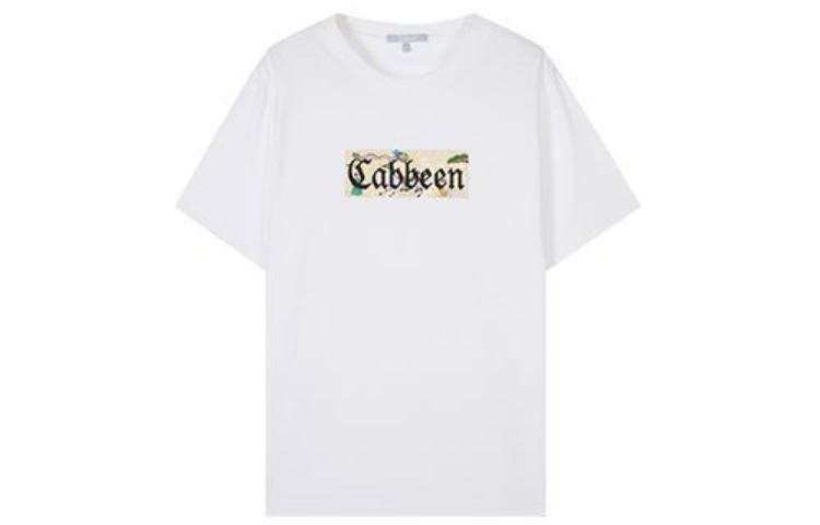 Cabbeen T Shirts Unisex Crew Neck Moderate Straight Fit