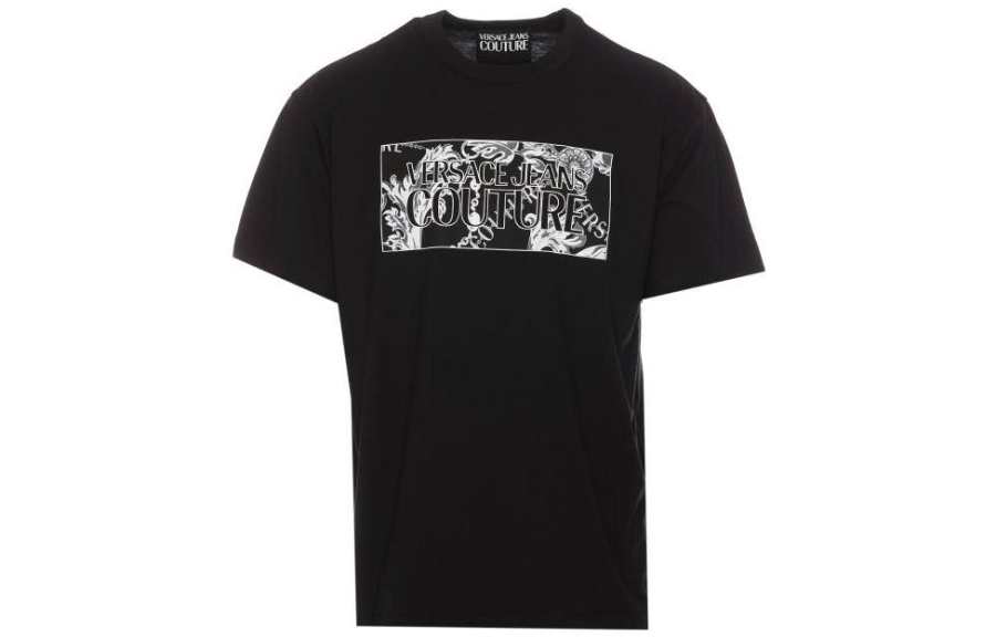 VERSACE JEANS COUTURE 【Best of: PromotionsPrevious Season】logo-patch cotton T-shirt