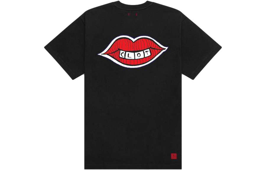CLOT X DR.WOO SS23 T Shirts Unisex Black Crew Neck Moderate