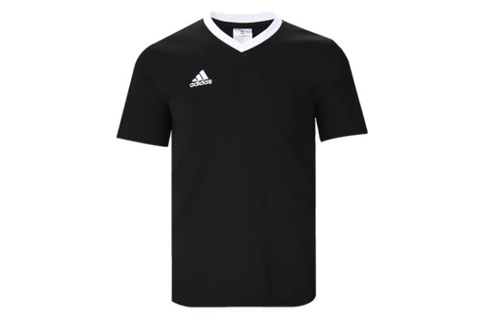 Adidas Adidas T Shirts Men's Black V Neck Moderate Straight Fit