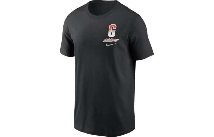 Nike Nike X MLB T Shirts Men's Black Crew Neck Moderate Straight Fit