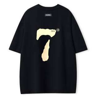 PAKA T Shirts Unisex Crew Neck Moderate