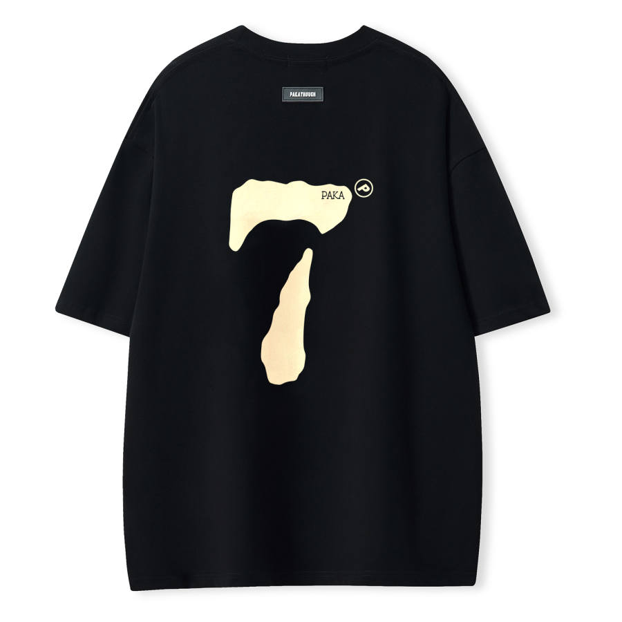 PAKA T Shirts Unisex Crew Neck Moderate