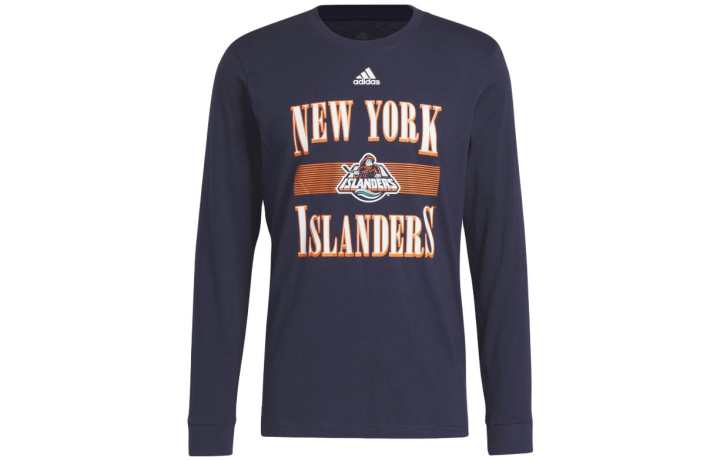 Adidas Adidas T Shirts Men's Dark Blue Crew Neck Moderate