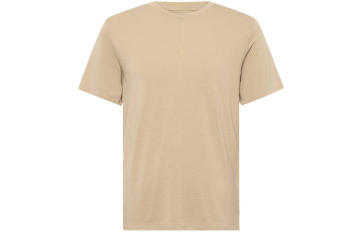 Nike Nike T Shirts Men's Khaki Crew Neck Moderate Straight Fit