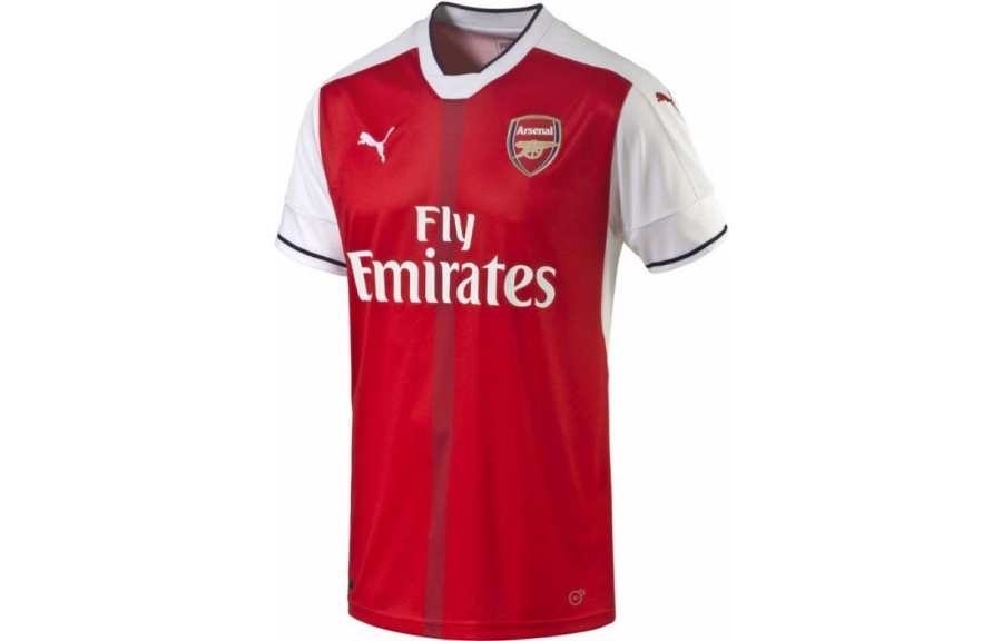 PUMA Arsenal FC Home T Shirt Men's Red