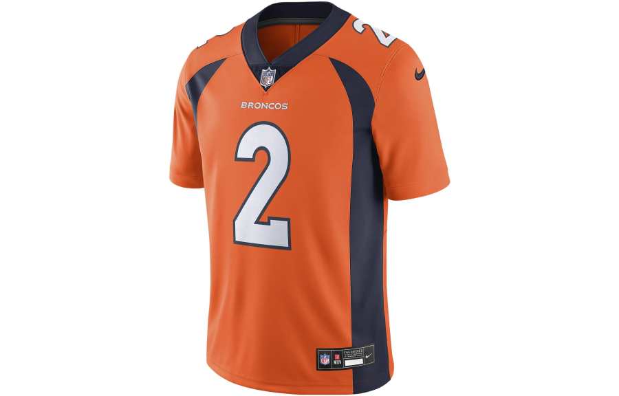 Nike Nike Patrick Surtain II Denver Broncos T Shirt Men's Orange Yellow
