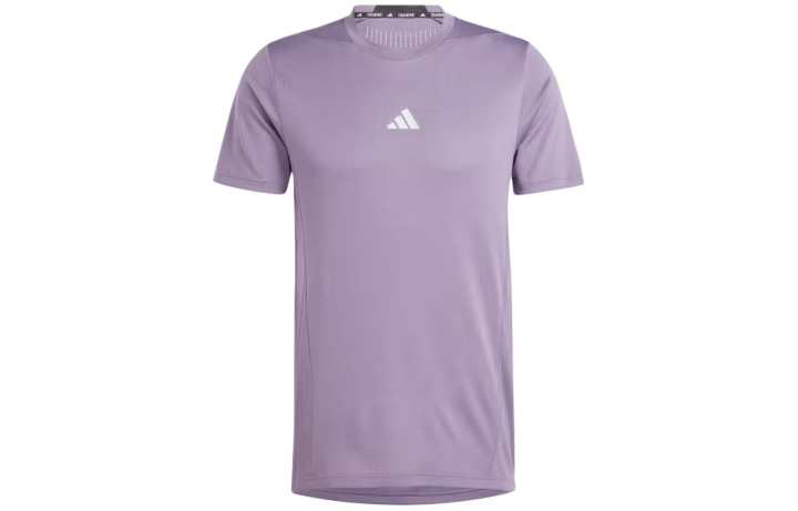 Adidas Adidas Designed For Training Hiit Workout Heat.Rdy Tee T Shirt Men's Purple