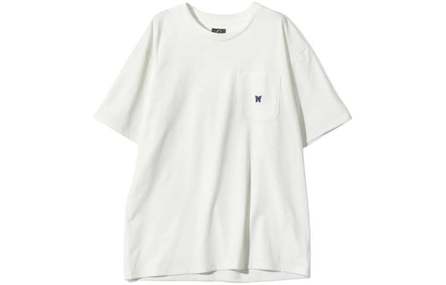 Needles Needles Short Sleeve Crew Neck Tee