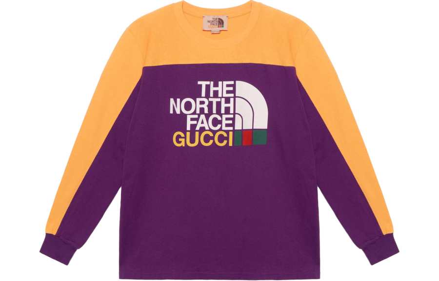 GUCCI x THE NORTH FACE Gucci X The North Face T Shirt Men's Yellow