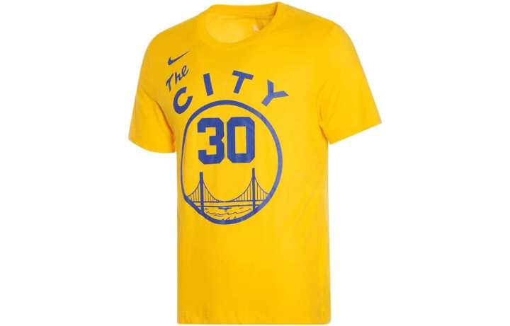 Nike Nike x NBA T Shirt Men's Yellow
