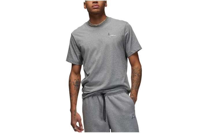 Jordan Jordan T Shirt Men's Light Gray