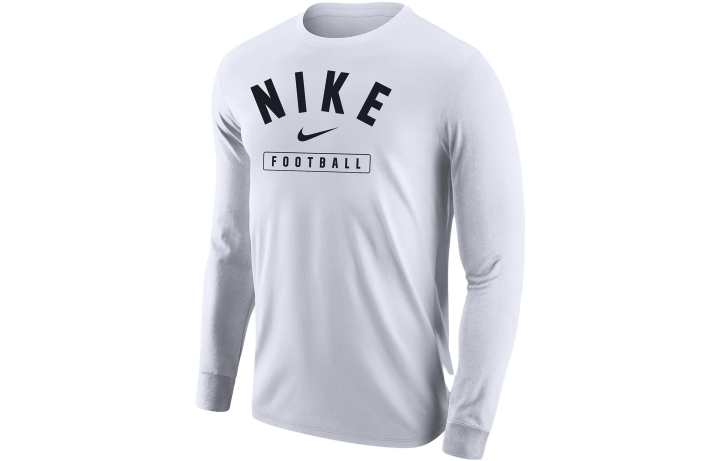 Nike Nike T Shirts Men's White Crew Neck Moderate Straight Fit