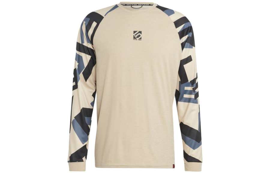 Adidas Adidas Five Ten Trailx Long Sleeve Top T Shirt Men's Beige