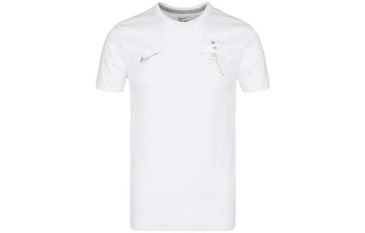 Nike Nike T Shirts Men's White Crew Neck Thin Straight Fit