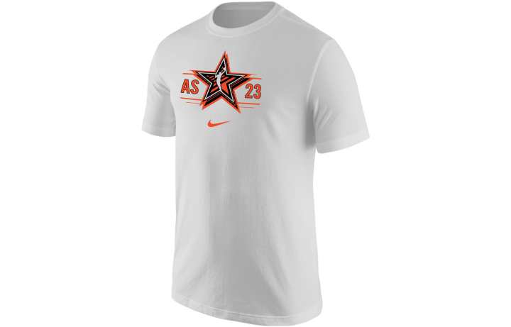 Nike Nike T Shirts Men's White Crew Neck Moderate Straight Fit