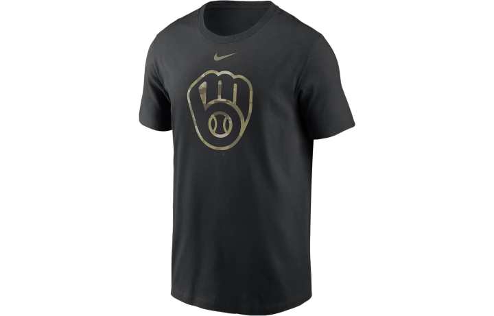 Nike Nike T Shirts Men's Black Crew Neck Moderate Straight Fit