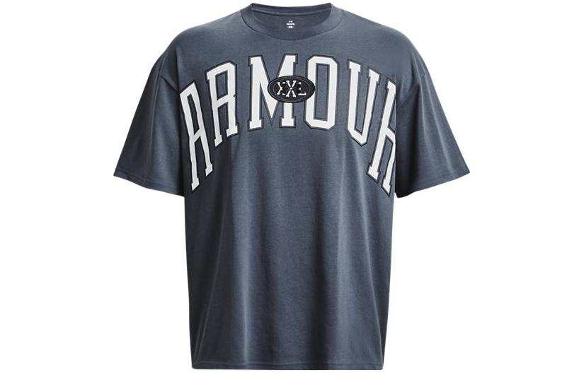 Under Armour Drop Shoulder Sleeve T Shirt Men's Gray